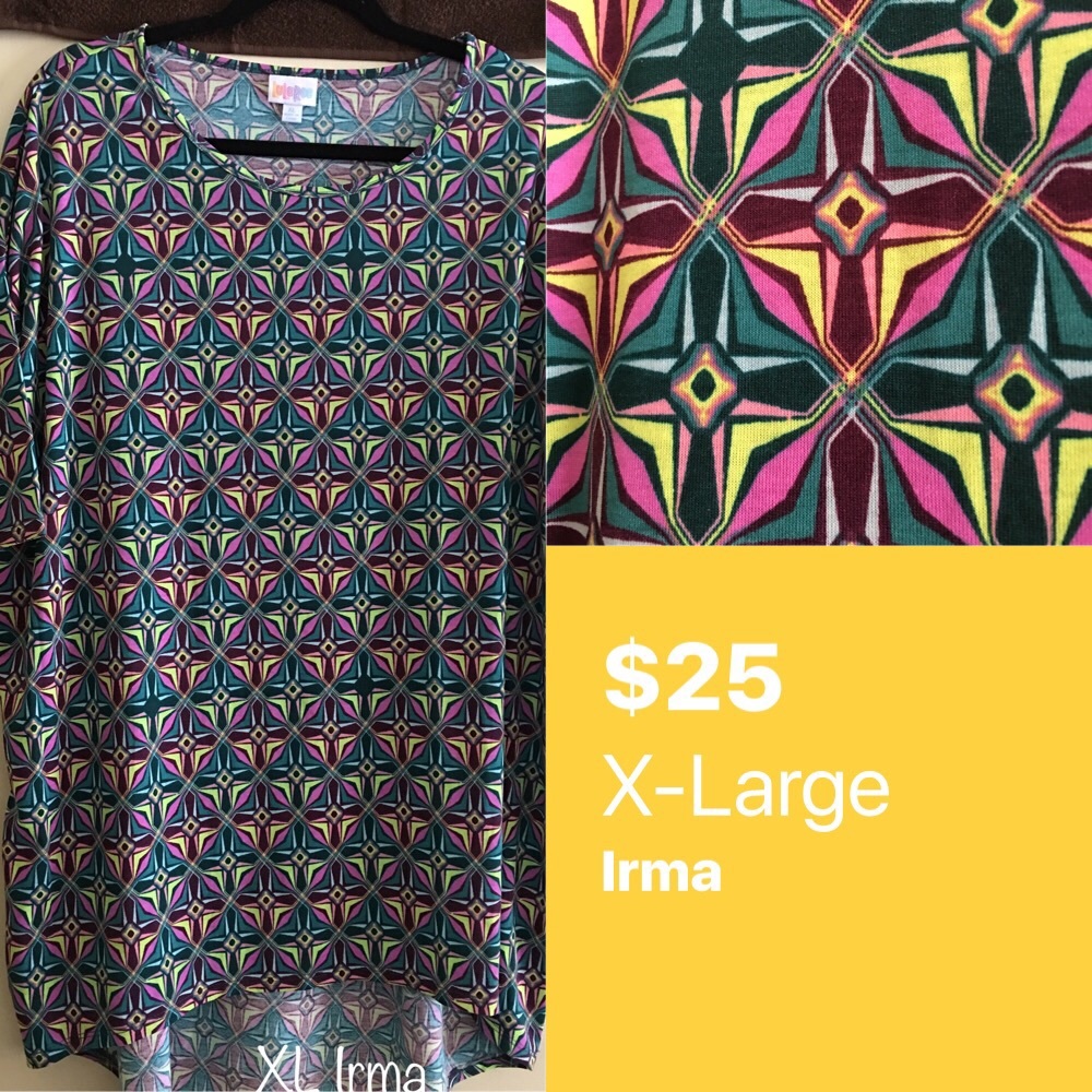 LuLaRoe Irma Top